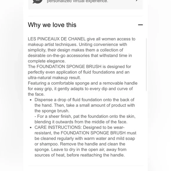 Chanel sponge - Picture 3 of 3